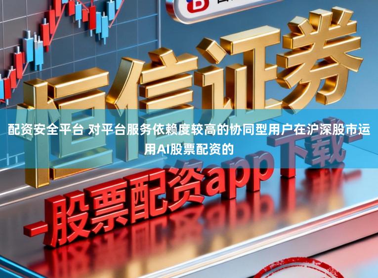 配资安全平台 对平台服务依赖度较高的协同型用户在沪深股市运用AI股票配资的