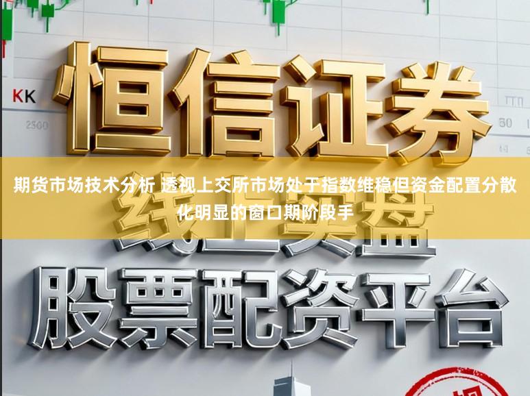 期货市场技术分析 透视上交所市场处于指数维稳但资金配置分散化明显的窗口期阶段手